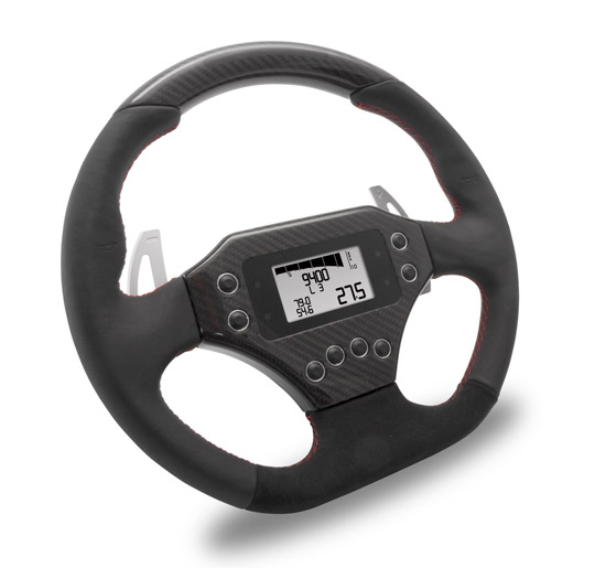 AiM GT Steering Wheel für Tourenwagen memotec Messtechnik