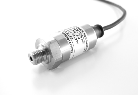 Pressure sensor relative 0 - 200 bar - memotec Messtechnik